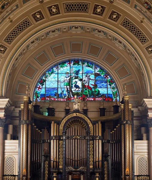 Interior of St Georges Hall, Liverpool, UK — Stock Photo, Image