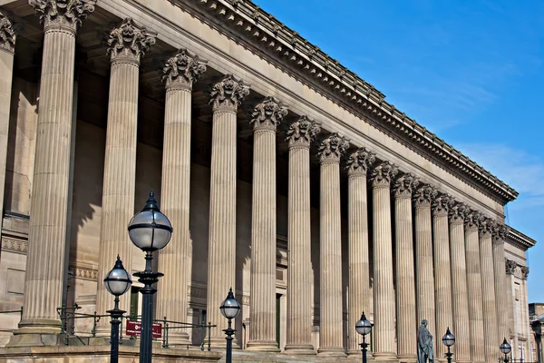 Exterior of St Georges Hall, Liverpool, UK. — Stock Photo, Image