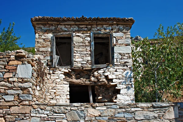 Staré opuštěné řecké, turecké vesnice doganbey, Turecko — Stock fotografie