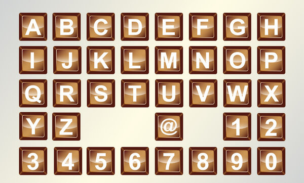 Alphabet keyboard