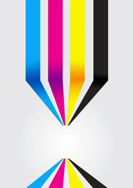 CMYK-presentatie — Stockvector