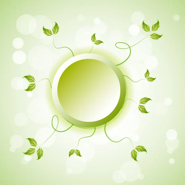 Green elements — Stock Vector