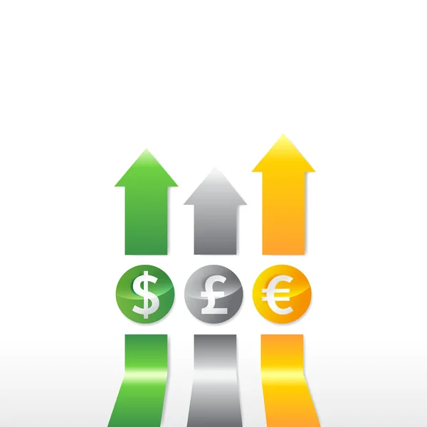 Geldverkehrswährung — Stockvektor