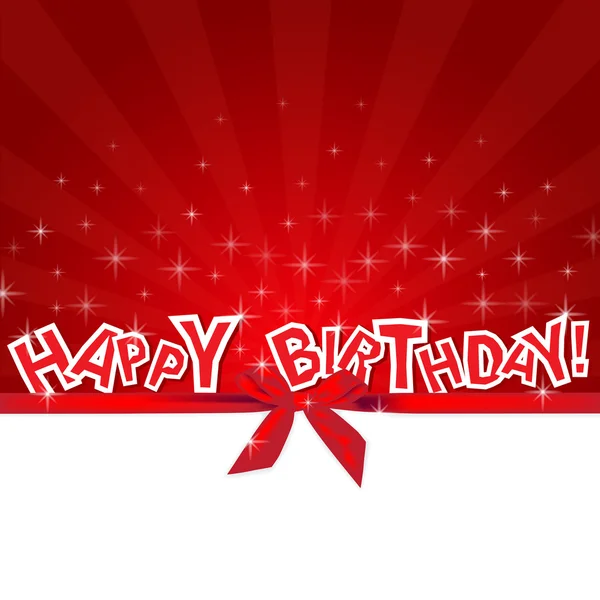 Celebrate Happy Birthday card — Stock Vector