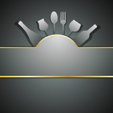 vektör Restoran Menü tasarım arka plan