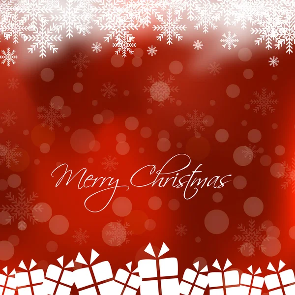 Merry Christmas card background — Stock Vector