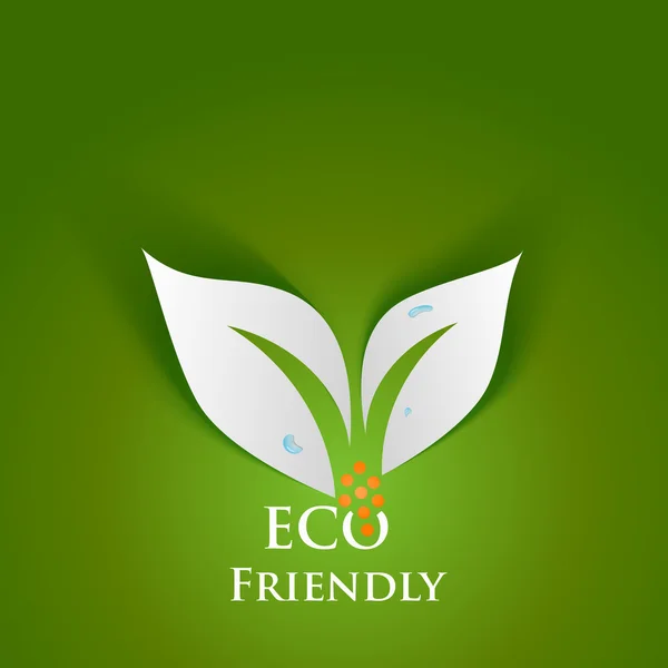 Eco Friendly fundo —  Vetores de Stock