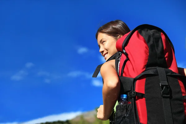 Hiker looking — Stock Photo, Image