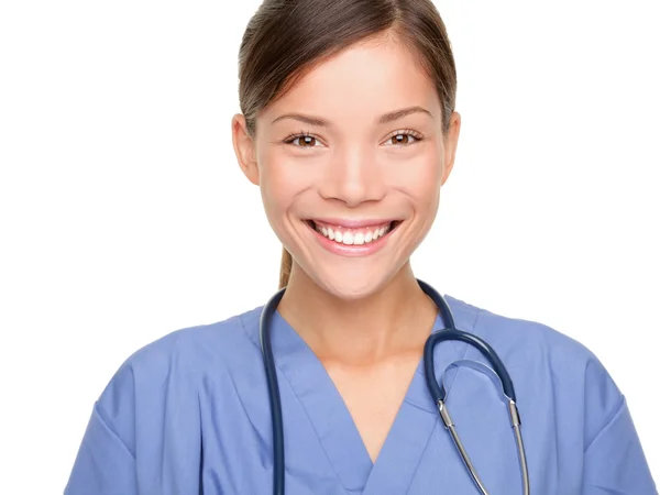 Retrato de enfermera médica mujer — Foto de Stock