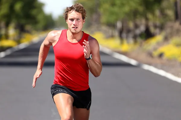 Correr homem esporte — Fotografia de Stock