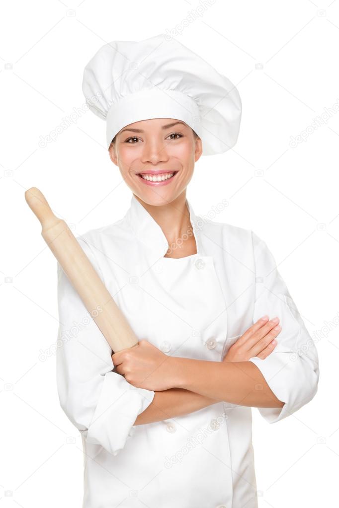 Baker Chef woman Stock Photo by ©Maridav 22312443
