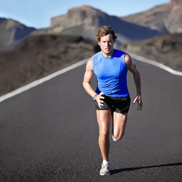 Sport man running — Stock Photo, Image