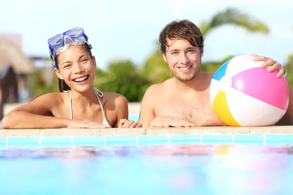 Summer vacation couple — Stock Photo, Image