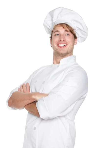 Chef-kok trots portret — Stockfoto