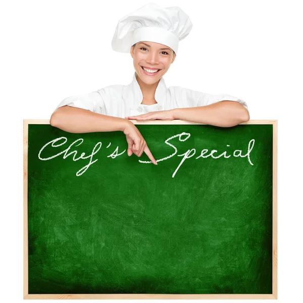 Menu Chef segno — Foto Stock