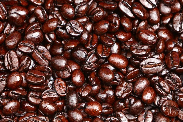 Coffee beans background texture — Stock Photo, Image