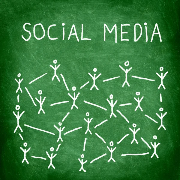 Sociale media — Stockfoto