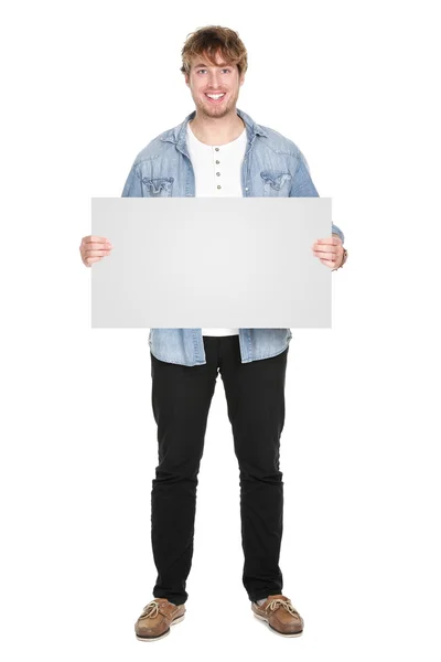 Man showing sign Stock Photo