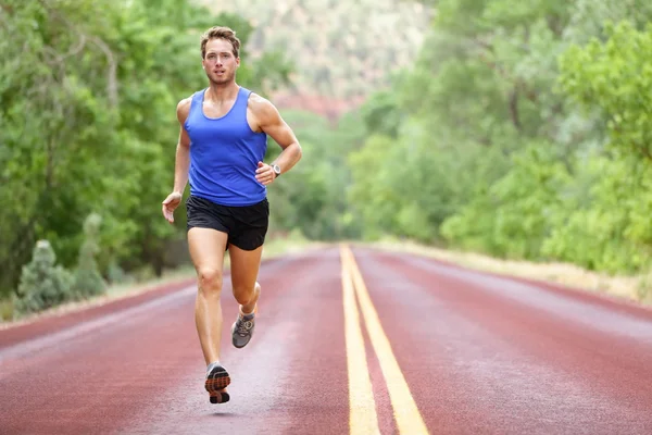 Correr atleta hombre —  Fotos de Stock