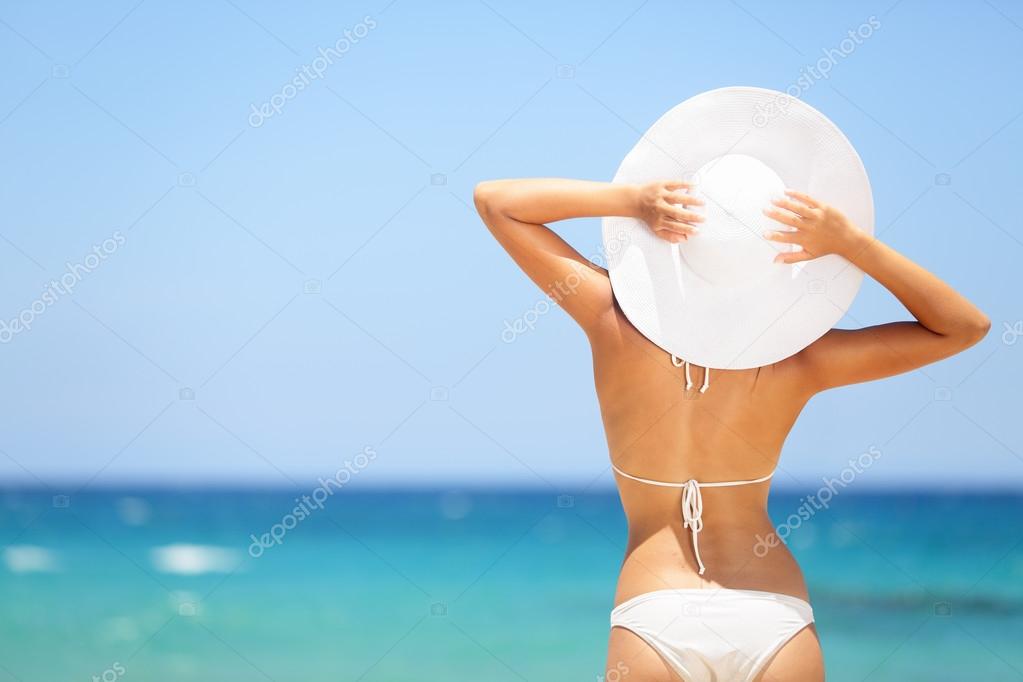 Espalda bikini fotos stock, imágenes de Espalda bikini sin royalties | Depositphotos