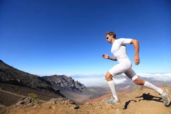 Correre corridore sportivo uomo — Foto Stock