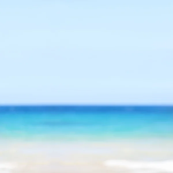 Beach ocean background blur — Stock Photo, Image