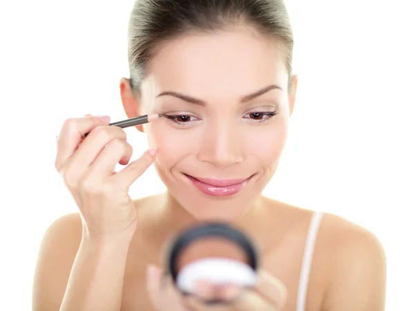 Lápiz de ojos maquillaje belleza cuidado mujer Imagen de archivo