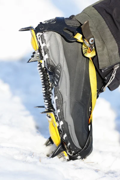 Crampons gros plan Photo De Stock