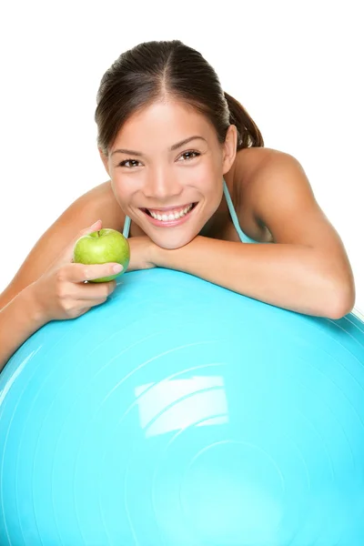 Sport fitness donna — Foto Stock