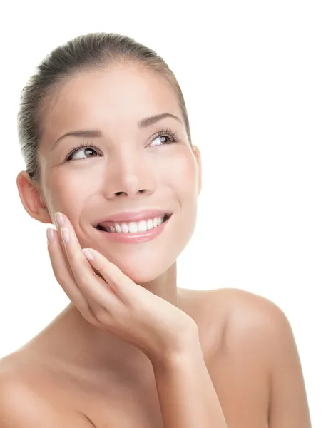 Skin care skönhet kvinna — Stockfoto