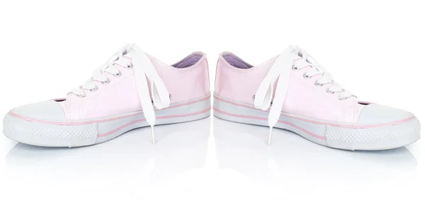 Rózsaszín cipők — Stock Fotó