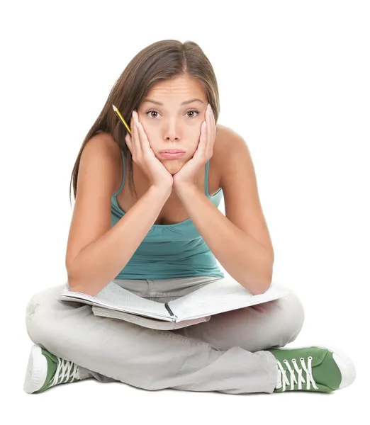 Bored student — Stock Photo, Image