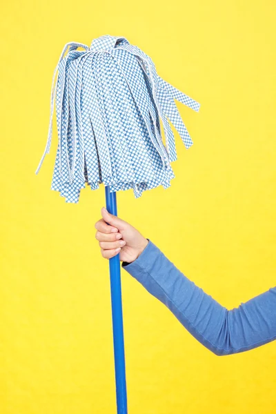 Spring cleaning mop — Stock Photo, Image