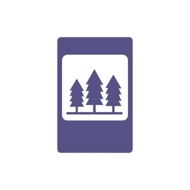 Yol işareti çok peri orman vektör simgeleri