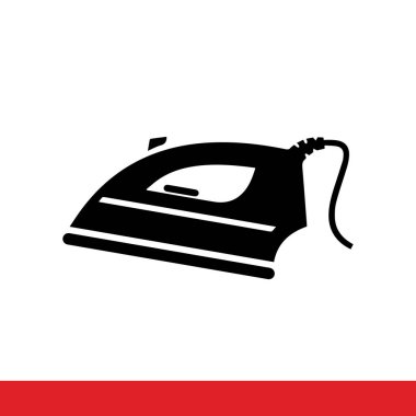 Buharlı demir vektör simgesi EPS 10