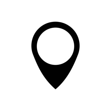 Destination vector icon, Pin, EPS 10