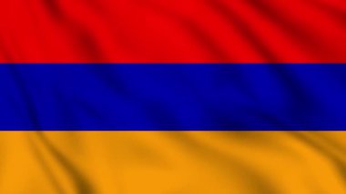 Ermenistan bayrağı geliştirir. Ermenistan ulusal bayrağı, 4k yakın plan