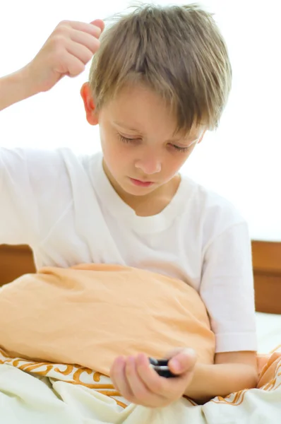 Child angry — Stock Photo, Image