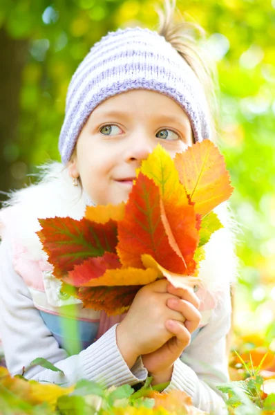 Autumn portrait — Stock Photo, Image