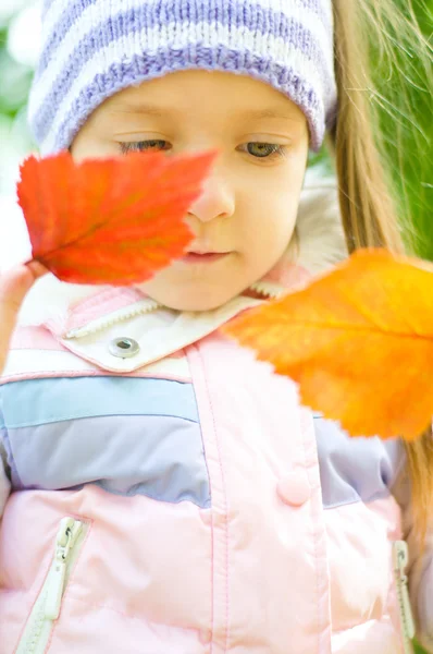 Autumn portrait — Stock Photo, Image
