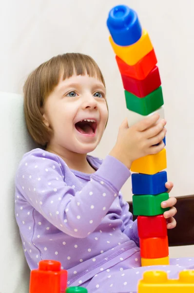 Kid playing — Stock Photo, Image