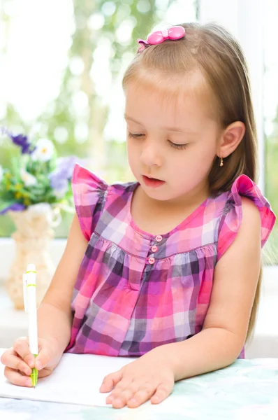 Escribir para niños — Foto de Stock