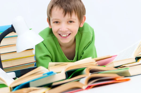 Kid reading — Stock Photo, Image