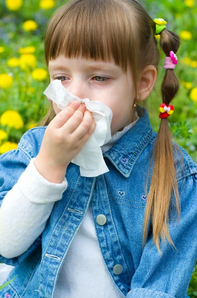 Аллергия — стоковое фото