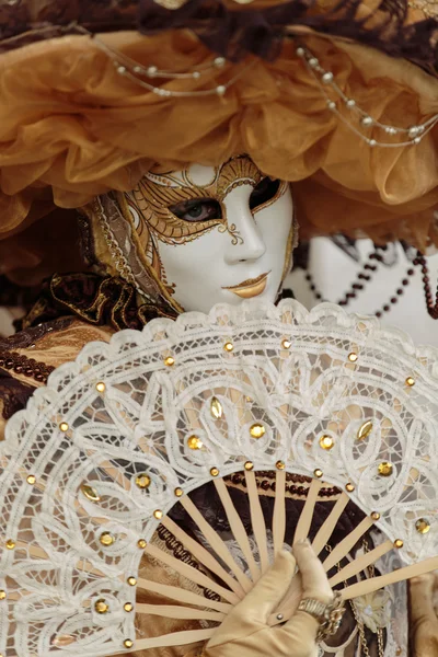 Maschera al Carnevale di Venezia 2014 — Foto Stock