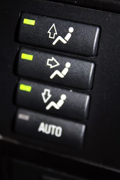 Car air direction (AC) buttons — Stock Photo, Image