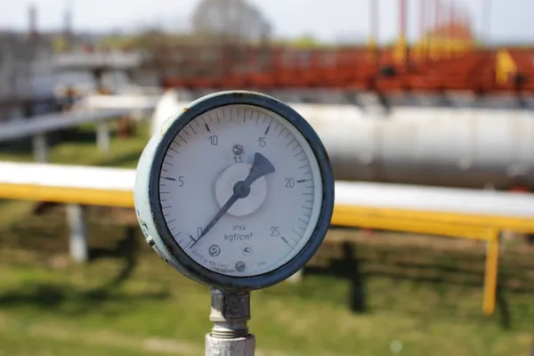 Manómetro de gas —  Fotos de Stock