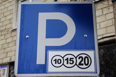 Para simgesi için park