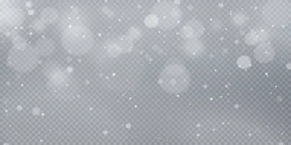 Bokeh Light Lights Effect Background White Png Dust Light Christmas — стоковый вектор