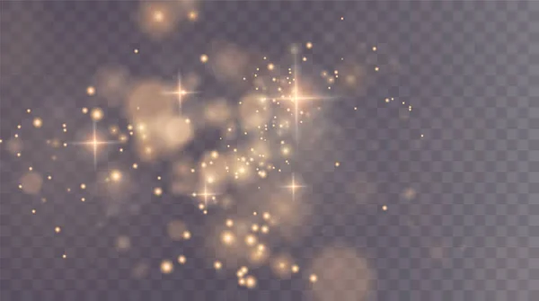 Fond Noël Poudre Png Magie Brillante Poussière Les Particules Fines — Image vectorielle